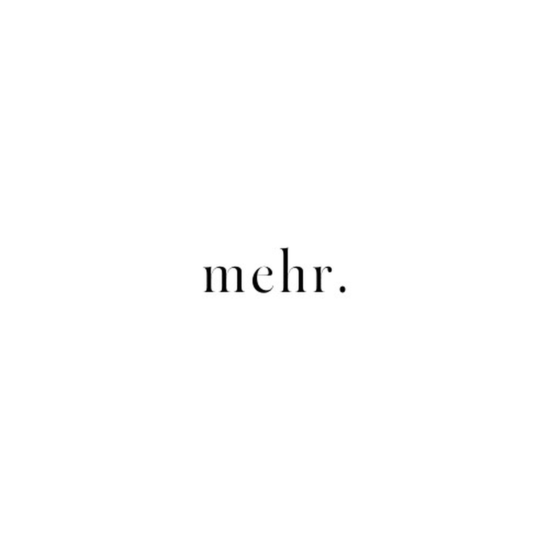 mehr.